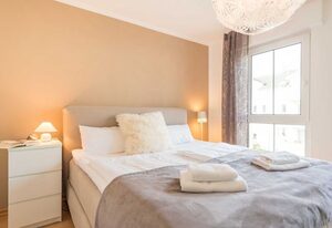 Apprtementhaus Victoria - WE B 06 - Stranddüne – Haus Victoria - Appartement B 06 - Stranddüne- Penthouse mit Meerblick, Sonnen-Balkon in Südlage