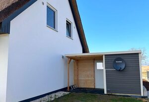 Ferienhaus Brise in der Puddeminer Wiek – Urlaub mit Hund im Ferienhaus Brise im Süden der Insel Rügen
