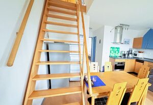 Fewo Weitblick - helle Wohnung, 2 SZ, Wasserblick – Weitblick – Ihre Wohlfühlwohnung mit Wasserblick und Nähe zu Strand und Hafen