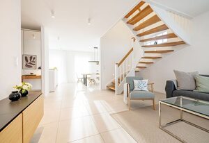 Ferienhaus Hus in de Sünn in der Puddeminer Wiek – Hus in de Sünn – Reetdach-Ferienhaus am Hafen Puddemin | Rügen