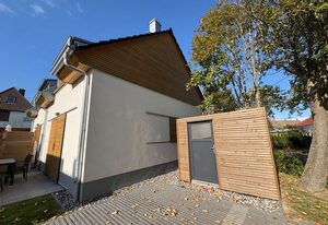 Ferienhaus BUG - zwischen Bodden und Meer – Ferienhaus Bug – Charmantes Domizil mit Terrasse, nah am Wieker Bodden