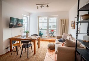 Villa Tizian -  Ferienappartement Hygge – 3-Raum-Appartement "Hygge" mit Balkon und Wintergarten