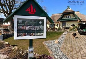 Wohnung 1 im Zeesboothaus - komfortabel, naturnah – Zeesboothaus 1 – Wohnen auf zwei Etagen mit Komfort & Seeblick