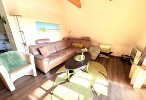 Wohnung 3 im Zeesboothaus- Balkon, Ausblick, Sauna – Ferienwohnung 3 im Zeesboothaus – stilvoll wohnen auf Mönchgut