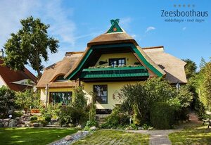 Wohnung 3 im Zeesboothaus- Balkon, Ausblick, Sauna – Ferienwohnung 3 im Zeesboothaus – stilvoll wohnen auf Mönchgut