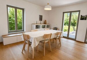 Paulsenhof - WE 1, Hans-Jürgen Paulsen – Ländliche Idylle im Reetdachhaus mit Sauna