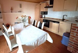 Wohnung Nele 1 - mit Terrasse und Wasserblick – Ferienwohnung Nele 1 - für 4 Personen in Wiek direkt am Bodden