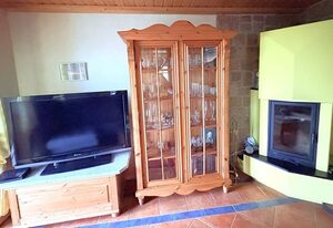 Wohnung Nele 2 direkt am Bodden mit Terrasse – Terrassenwohnung für 2 Personen mit Kamin, Wasserblick und Strandzugang