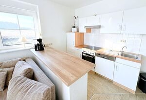 Boddenhof Apartment 50 - hell und freundlich – Ferienwohnung 50 – Familienfreundlich, Haustiere erlaubt, mit Terrasse und WLAN
