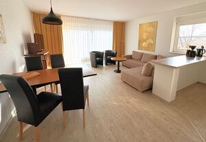 Boddenhof Apartment 50 - hell und freundlich – Ferienwohnung 50 – Familienfreundlich, Haustiere erlaubt, mit Terrasse und WLAN
