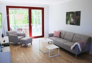 Haus Fore - Appartement Albatros – 3-Raum-Appartement "Albatros" - Haus Fore, am Nationalpark, Golfplatz, strandnah