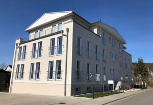Penthouse "Molenfeuer" mit umlaufender Terrasse und Meerblick – Penthouse mit Ostseeblick