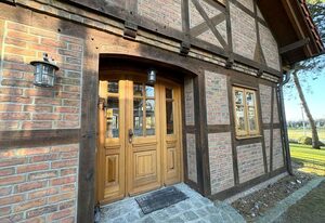 Windhuus – Fachwerk-Charme am Wieker Bodden – Windhuus–Exklusives Fachwerkhaus am Wieker Bodden mit Sauna und Leuchtturm-Blick