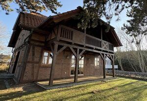 Windhuus – Fachwerk-Charme am Wieker Bodden – Windhuus–Exklusives Fachwerkhaus am Wieker Bodden mit Sauna und Leuchtturm-Blick
