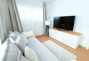 Stella Maris Wohnung 2 - mit Terrasse, ruhige Lage – Stella Maris 2 – Entspannte Urlaubstage in Binz: Komfort und Wohlfühlatmosphäre