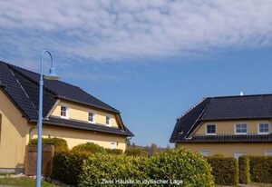 Fewo Seelenfrieden 1 - Garten ist dabei, Hund – Sonnige Ferienwohnung mit Südterrasse und zwei Schlafzimmern in Alt Reddevitz