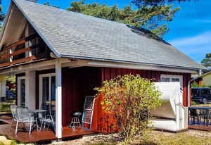 Strandnahes Ferienhaus Strandrubin mit Kamin