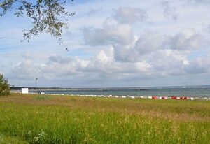 Strandnahes Appartement mit Meerblick