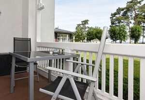 Strandnahes Appartement mit Meerblick