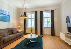 Villa Iduna / Ferienwohnung No. 3 - EG mit Balkon nach Süden