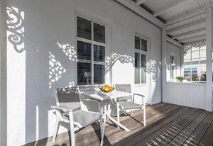 Villa Iduna / Ferienwohnung No. 1 - EG mit Balkon nach Osten
