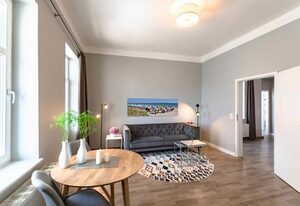 Villa Iduna / Ferienwohnung No. 6 - 1. OG mit Balkon nach Süden