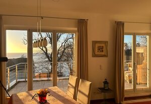 Penthouse 11 - mit Meerblick von der Dachterrasse – Luxuspenthouse mit Ostseeblick und Sonnenterrasse