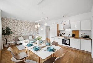 "Wiener Palais" am "Großer Garten", Appartement , Arbeitsplatz, Familienfreundlich, Smart-TV