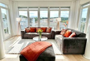 Villa Wiederkehr Penthouse Rügen Living