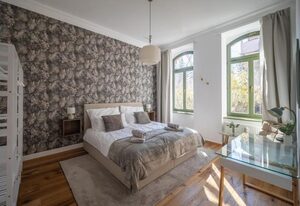 Goethe Palais", ruhig, "Großer Garten", Arbeitsplatz, Appartement ", eigener Parkplatz, Smart-TV