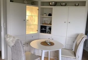 Strandkönig Westerland / Terrasse mit Garten / Strandnähe / PKW Stellplatz